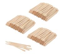 ZEONHAK 1500 PCS Eyebrow Wax Sticks, 8.8cm Small Wax Spatulas Applicator, Hair Removal Sticks for Face Eyebrows Spa Home Usage