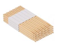 ZEONHAK 24 Pairs 5A Maple Wood Tip Drumstick, Wooden Drum Sticks for Kids and Adults