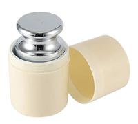 ZEONHAK 5 KG Calibration Weight, Class M1 High Precision Grade Calibration Weight for Digital Scale, Precision Steel, Chrome Finish, Silver