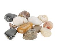 ZEONHAK 5kg Plant Pot Pebbles, 11 Lb Color Decorative Garden Stone, Coloured River Rock Pebbles for Plant Pot DIY Outdoor