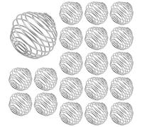 ZEONHEI 20 PCS 304 Stainless Steel Bottle Mixer Ball, Wire Whisk Ball Milkshake Protein Shaker Ball Whisk Mixing Ball for Drink Bottle Shaker Cup