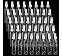 ZEONHEI 40 Pieces 2oz 60ml Spray Bottles, Portable Clear Empty Fine Mist Sprayer Container Set, Plastic Refillable Mini Spray Bottle for Travel