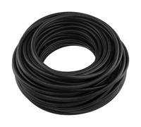 ZEONHEI 50m Corrugated Tube, ID 10mm x OD 13mm Flexible Loom Wire Tube Cable Management Conduit, Protective Hose Sleeve for Cars Trunking