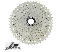 ZEOSS Sunrace CSRZ800 12 Speed Gravel Bike Cassette 11-46T, Silver sticker, SR3164-ZEO
