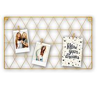Zep Cambria Photo Frame, Metal, Gold, 50 x 0.5 x 30 cm