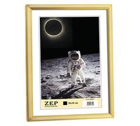 Zep KG1 Basic Collection Gold Resin Photo Frame, gold, 13 x 18 cm