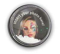 Zep Mini Snow Globe Magnet-Black