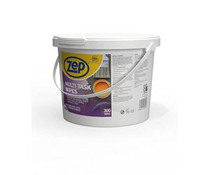 Zep Multi-Task Wipes - 300 Pack, Paint Remover Wipes, Stain Removal Wet Wipes, Hand Wipes, Multi Purpose Cleaner Wipes,Wipes Antibacterial Surface Cleaning, Big Wipes, car Wipes, Cleaning Wipes