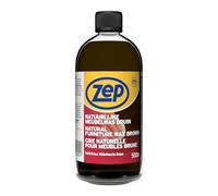 Zep Natural Furniture Wax Brown 500ml - Natural Beeswax Polish for Dark Wood Types, Antique, Furniture, & Parquet Flooring, Wood Restorer & Polish for Dark, Oak & Teak, Suitable for Leather & Stone