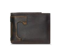 ZEP-PRO NCAA Leather Bifold Wallet Slim Stylish for Men, Tennessee Vols Burnished