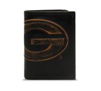 ZEP-PRO NCAA Trifold Wallet Slim Stylish for Men, Georgia Bulldogs Burnished