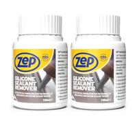 Zep Silicone Sealant Remover 100ml, Silicone Remover for Removing Bathroom with or Without A Sealant tool or SIlicone Tool with Convenient Brush Cap (2 Pack)