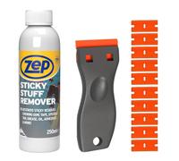 Zep Sticky Stuff Remover 250ml and Scraper Tool Bu