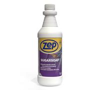 Zep Sugar Soap 1L - Concentrated Surface Cleaner, Dilutes from 50ml, No Residue, Ideal Paint Prep & Wall Cleaning Products