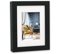 Zep V5920B Niki Wooden Frame, Black, Square