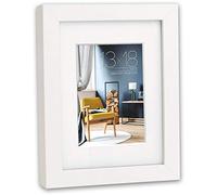 Zep V5920W Niki Wooden Frame, White Square