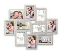 ZEP Varel Light Brown Multi Photo Frame For 10 6x4 Inch Photos