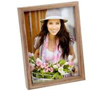 Zep "Zurigo Ma Photo Frame, Medium Brown, 13 x 18 cm