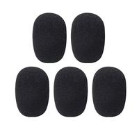 ZEPFJHE 1/2/5pcs Mic Foam For Gaming Headsets Microphone Windshield Foam Covers Replacement Mic Cover