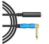 ZEPFJHE 1/4inch Male To 1/4inch Stereo Balanced Sound Adapter Cable 6.35mm Stereo Microphones Sound Converters Cable Mixers Connection Cord