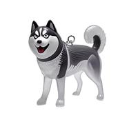 ZEPFJHE 1/6Pcs Pet Hair Memorial Keychain Memory Container Dog Furs Collector Holders Pendants For Grieving Dog Cats Owners Miniature Pet Memorial Hair Storage Box