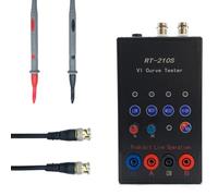 ZEPFJHE 1 Set 210S Curves Test Instrument Device With Adjustable B Way Position Probes & Testing Clip Included Black Electronic Development Tool