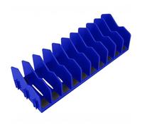 ZEPFJHE 10 Slots Plier Organizers Rack Antislip Rubber Base Pliers Cutter Wrench Storage Rack For Space Saving Tool Organization Plier Organizer