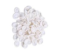 ZEPFJHE 100pcs Antislip Latex Finger Cots for Sweat Resistances and Comfortable Sleeves for Electronics Repairing Work Disposable Latex Cots