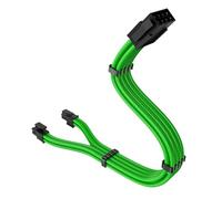 ZEPFJHE 11.8inch CPU 8pin To 4+4pin Detachable Power Cable Durability Nylon Cord For Mainbiard Power Supplies Motherboards Connection Cord