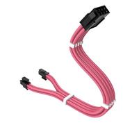 ZEPFJHE 11.8inch CPU 8pin To 4+4pin Detachable Power Cable Durability Nylon Cord For Mainbiard Power Supplies Motherboards Connection Cord