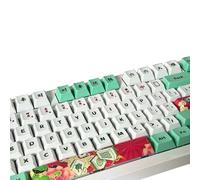 ZEPFJHE 123key/Set Original Profile Get Rich Mahjong Keycaps PBTs Dye Sublimation for Mechanical Keyboards Get Rich Mahjong