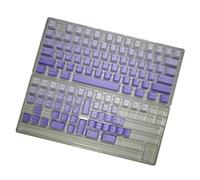 ZEPFJHE 125Keys Dye Sublimation Keycaps Original Height Gradients Color Keycaps Set Fit For 61/87/104/108 Switches