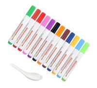 ZEPFJHE 12PCS Floating Whiteboard Markers Round Tip 12 Color Erasable Whiteboard Marker For Kids Art Craft School Office Use Floating Markers For Kids