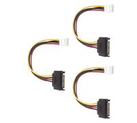 ZEPFJHE 15P To 4Pin Converter Power Cable Portable Extension Computer Adapter Hard Drive Disk Accessoriesr Supply Cable