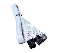 ZEPFJHE 16AWG Double 8Pin To 16Pin 12VHPWR Flat Design PCIE 5.0 Cable For Easy Cable Management And Improved Cooling Efficiency Stable Power Supply To GPUs Builds