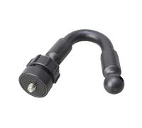 ZEPFJHE 17mm Ball Mount Extension Adapter 360 Degree Rotating Arm Flexible For Car Vent Dashboard Phone Holder Mount Professional Photography Gear