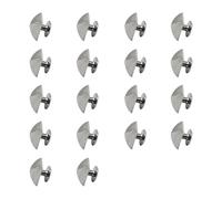 ZEPFJHE 18pcs Metal Snowboard Grips Studs Rusts Resistant Professional Snowboard Mats Winter Snowboarding Metal Grip Pad
