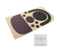 ZEPFJHE 1Set Matte Version Skates Pad Round Curveds Edges Feet Stickers For GProX Superlight / Superlight2/ Superlight2DEX Skates