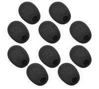 ZEPFJHE 2/5/10Pcs Mic Protectors Replacement Headsets Foam Covers Windscreen Windshield Sponge For B350XT Foam Cover Replacement
