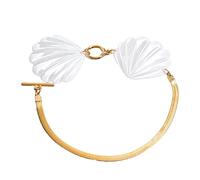 ZEPFJHE 2. Elegant Shell Ankle Chain Adjustable Leg Jewelry Iron Detail Women's Fashion Gifts For Party & Daily Women Foot Chain