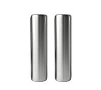 ZEPFJHE 2 Pack Stainless Steel Ice Packs Leakproof Sealed Safe for Bags Outdoor Compact Long Lasting the Sealed Construction
