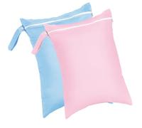 ZEPFJHE 2 Pcs Waterproof Wet Dry Bag Reusable Storage Diaper Bags Yoga Gym Nappy for Baby Items and Gym Items