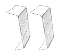 ZEPFJHE 2 Portable Stainless Steel Camping Cooking Stands for Hiking