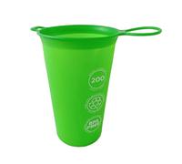 ZEPFJHE 200ml Foldable Bottle Soft Drinking Cup Camping Folding Soft Cup For Outdoor Sports Marathons Running