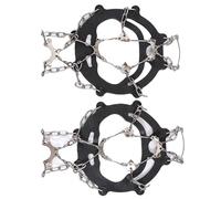 ZEPFJHE 2lots High Strength Crampons Shoe Spikes Tractions Cleats Mountaineering Cleats For Mountaineering And City Use Snow Weather Shoe Spikes