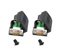 ZEPFJHE 2pcs 9Pin Adapter Connectors Customizable Module Not Need Soldering Compatibles RS232 RS485 Communication Tax Control Machine Connector