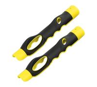 ZEPFJHE 2pcs Golf Training Systems Right Hand Grip Correction Comfortable Hand Shape Golf Grip for Various Player Swing Stability Trainer