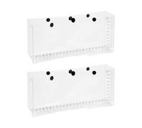 ZEPFJHE 2pcs Outdoor Lure Fishing Bag Live Fish Observation Clear Weigh Container for Storing and Transporting Folding Live Observation Bag