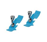 ZEPFJHE 2Pcs Professional 4 Thread Sergers Presser Foot for Clothing Tailoring Sewing Craft Thread Sergers Overlock Machine Presser Foot