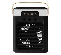ZEPFJHE 3 Hole Portable Air Conditioning Fan Rechargeable Desktop Cooling 3 Speeds Humidifying Table Perfect For Own Use Quiet Office Misting Fan
